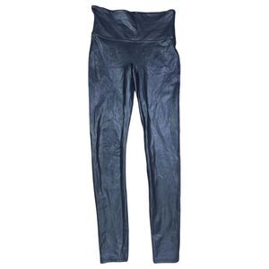 SPANX Faux Leather Leggings - Size Medium